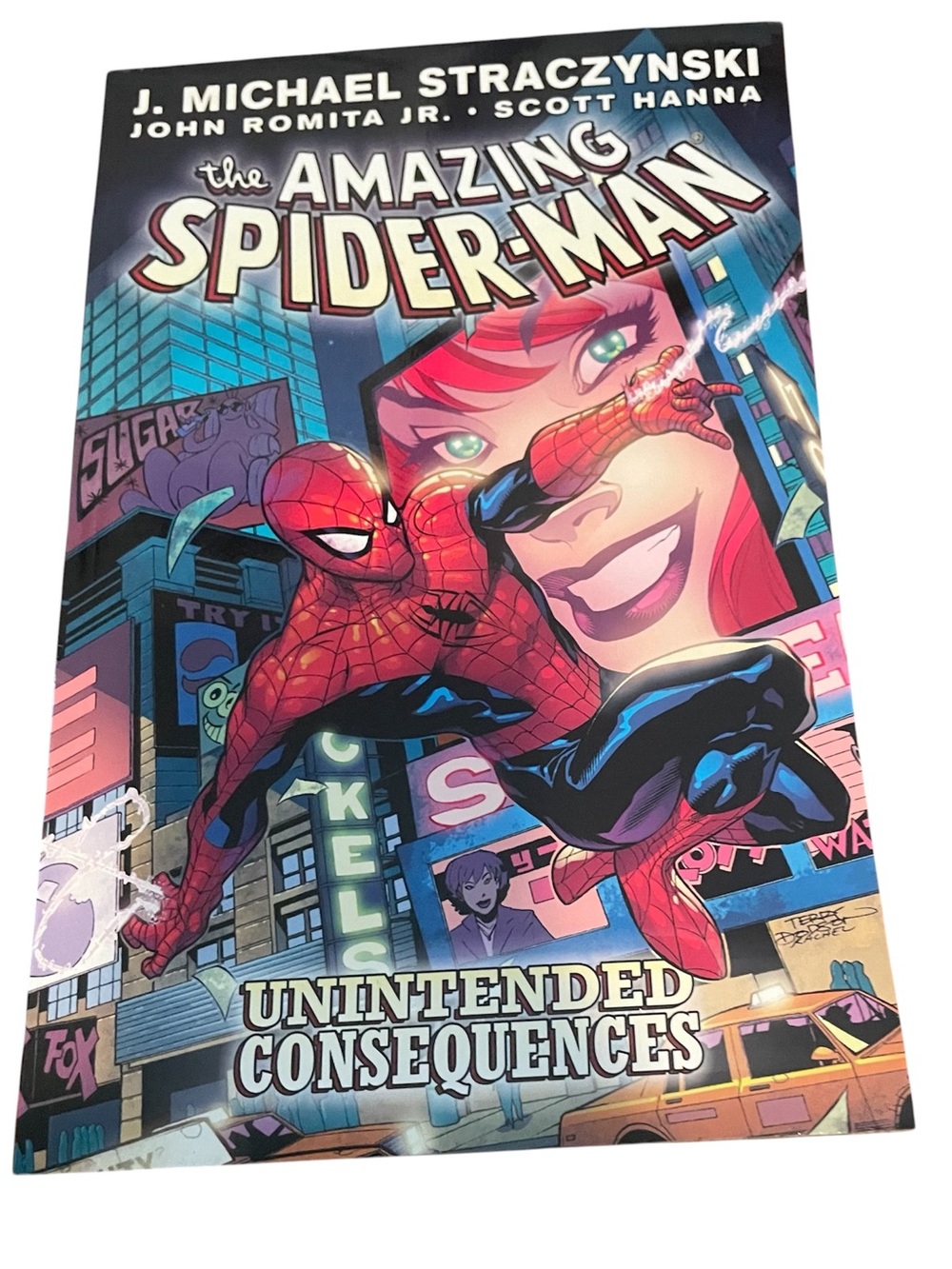 Amazing Spider-Man Unintended Consequences Marvel Graphic Novel